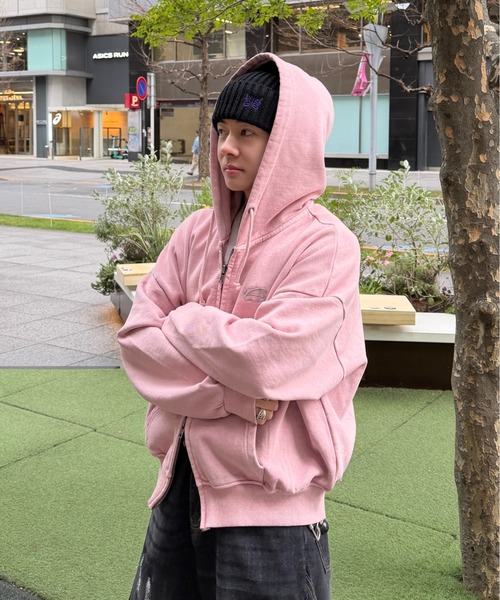 Double Zip-Up Short Hoodie - ダブルジップショートフーディー【短丈