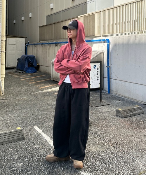 Double Zip-Up Short Hoodie - ダブルジップショートフーディー【短丈