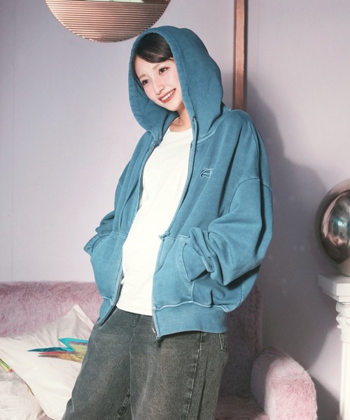 Double Zip-Up Short Hoodie - ダブルジップショートフーディー【短丈