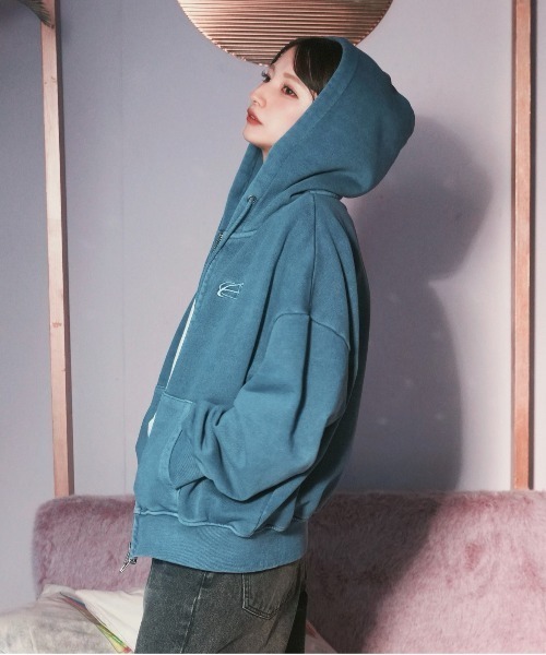 Double Zip-Up Short Hoodie - ダブルジップショートフーディー【短丈