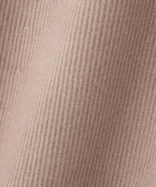 N.（N. Natural Beauty Basic）（エヌエヌナチュラルビューティーベーシック）の「襟付きニットワンピース（ワンピース・レディース・ブラック/ベージュ/レッド・MEDIUM）」の21枚目の写真