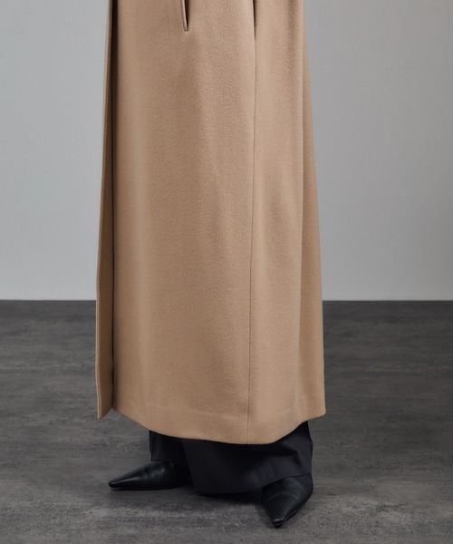 ピュアカシミヤナロートレンチコート（トレンチコート）｜SALON adam