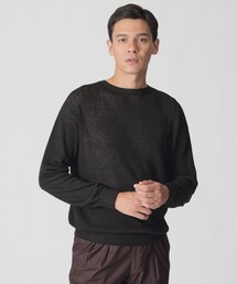 Paul Stuart（ポールスチュアート）の「【数量限定】「COLLECTION LINE」ガンジークルーネックニット（ニット/セーター・メンズ）」