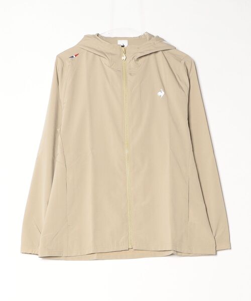 le coq sportif(ルコックスポルティフ)の「ルコックスポルティフ LCS Essentialクロスジャケット(ナイロンジャケット・レディース・サックスブルー/ネイビー/ベージュ/スモークピンク・M/L/XL)」の2枚目の写真
