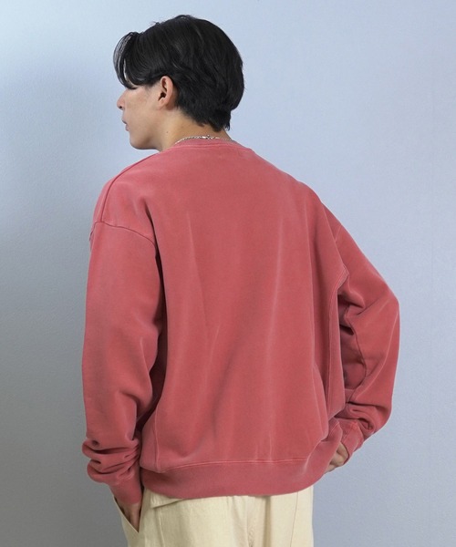 ムラサキスポーツ(ムラサキスポーツ)の「DEAR LAUREL/ディアローレル × JACKSON MATISSE/ジャクソンマティス トレーナー スウェット クルーネック カレッジロゴ 裏毛 JM WEST JACKSON CREW DL25F-JM1102(スウェット・メンズ・ブラック/レッド/ネイビー・L/M)」の17枚目の写真