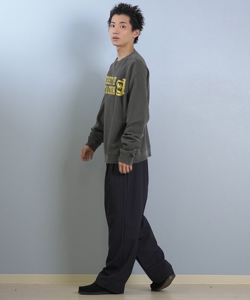 ムラサキスポーツ(ムラサキスポーツ)の「DEAR LAUREL/ディアローレル × JACKSON MATISSE/ジャクソンマティス トレーナー スウェット クルーネック カレッジロゴ 裏毛 JM WEST JACKSON CREW DL25F-JM1102(スウェット・メンズ・ブラック/レッド/ネイビー・L/M)」の7枚目の写真