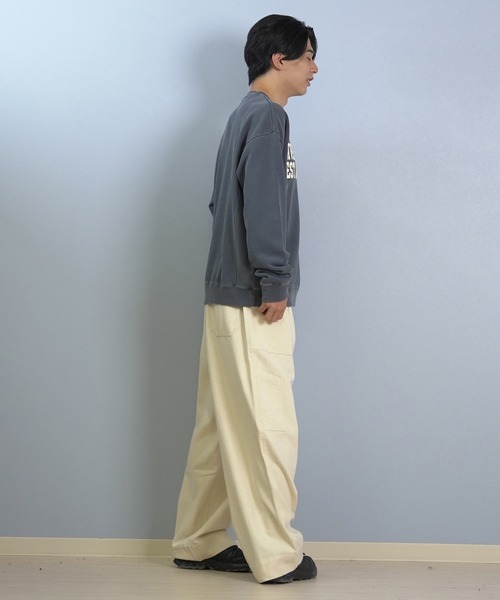 ムラサキスポーツ(ムラサキスポーツ)の「DEAR LAUREL/ディアローレル × JACKSON MATISSE/ジャクソンマティス トレーナー スウェット クルーネック カレッジロゴ 裏毛 JM WEST JACKSON CREW DL25F-JM1102(スウェット・メンズ・ブラック/レッド/ネイビー・L/M)」の14枚目の写真