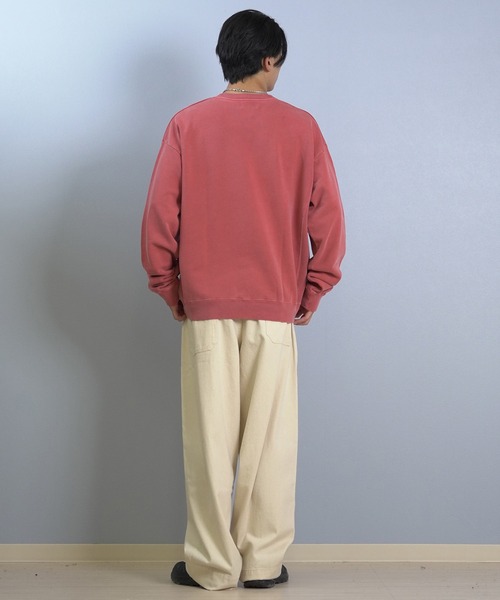 ムラサキスポーツ(ムラサキスポーツ)の「DEAR LAUREL/ディアローレル × JACKSON MATISSE/ジャクソンマティス トレーナー スウェット クルーネック カレッジロゴ 裏毛 JM WEST JACKSON CREW DL25F-JM1102(スウェット・メンズ・ブラック/レッド/ネイビー・L/M)」の20枚目の写真