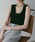 anukeiAk[Nj́uVelour Knit Tanktopi^NgbvjvbubN