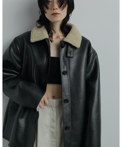 anuke（アンヌーク）の「Velour Knit Tanktop（タンクトップ・レディース・ブルー系その他/ブラック・FREE）」の8枚目の写真