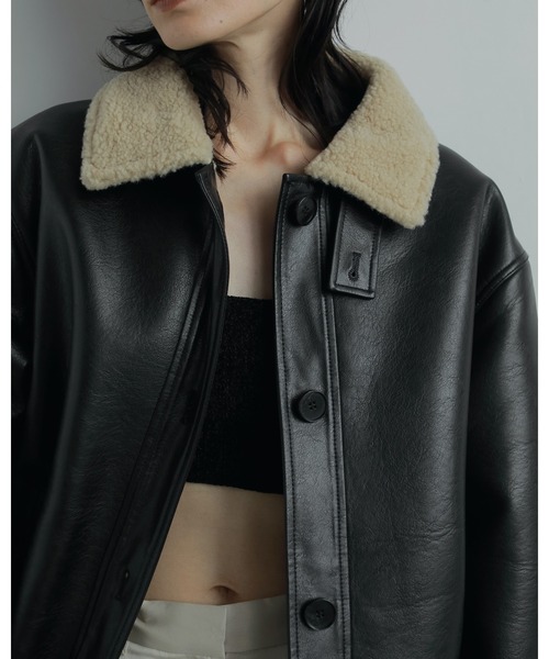anuke（アンヌーク）の「Velour Knit Tanktop（タンクトップ・レディース・ブルー系その他/ブラック・FREE）」の9枚目の写真