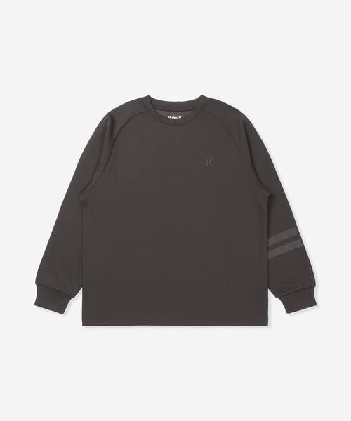 Hurley (ハーレー)の「【Hurley/ハーレー】ファントムストレッチロングTシャツ オーバーサイズシルエット PHANTOM SWEAT LITE BP LS(Tシャツ/カットソー・メンズ・ホワイト/チャコールグレー/ブラック・X-LARGE/MEDIUM/LARGE/SMALL)」の3枚目の写真