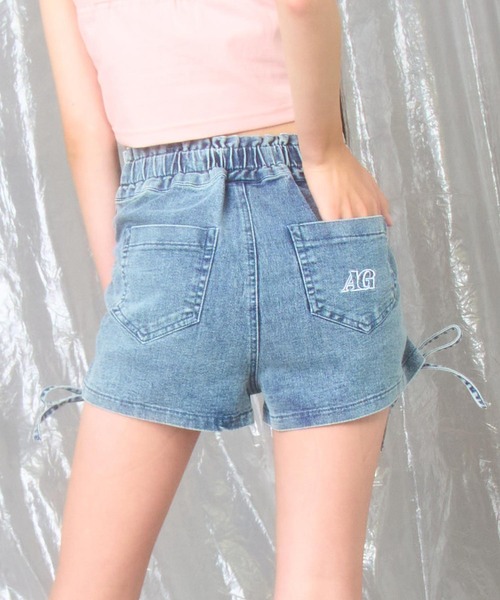 サイド シャーリング ショート パンツ【キッズお揃い】（その他パンツ