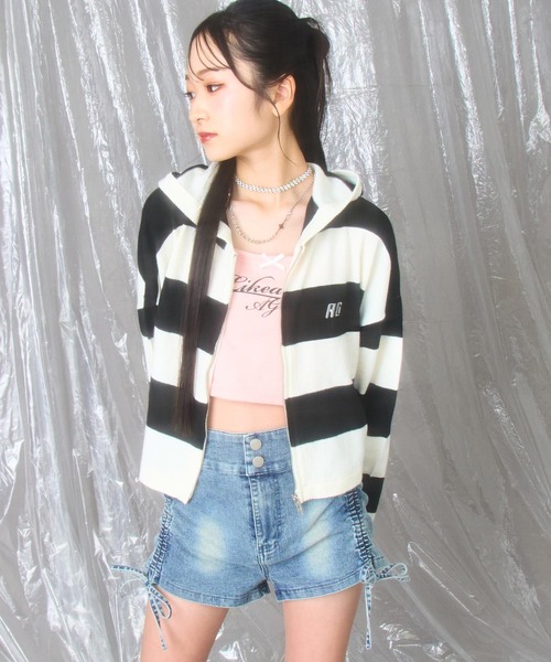 サイド シャーリング ショート パンツ【キッズお揃い】（その他パンツ