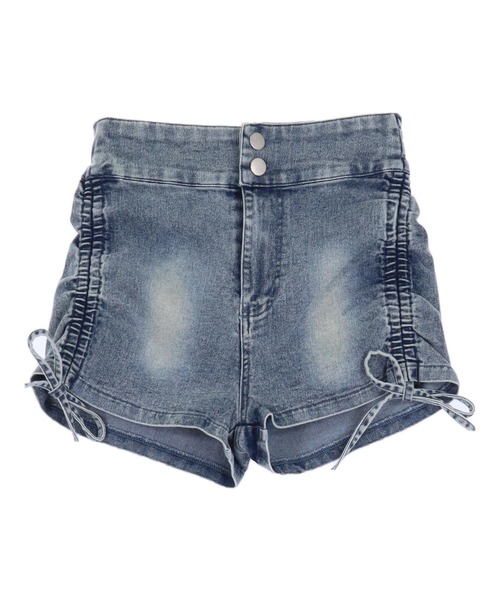 サイド シャーリング ショート パンツ【キッズお揃い】（その他パンツ