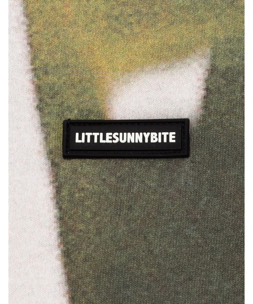 Little sunny bite（リトルサニーバイト）の「/Little Sunny Bite/photo long tee（Tシャツ/カットソー・レディース・グリーン/ピンク/ブラック・MEDIUM/SMALL）」の10枚目の写真