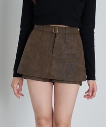 RAY CASSIN | レザーマイクロミニスカート(スカート)