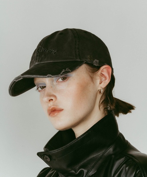 Knuth Marf（クヌースマーフ）の「【Knuth Marf】k motif damage cap/2color/brown（キャップ・レディース・ブラウン/ブラック・FREE）」の9枚目の写真