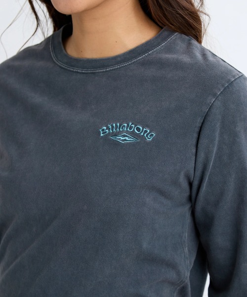 BILLABONG(ビラボン)の「BILLABONG レディース ONEPOINT EMB LS TEE ロンT【REGULAR FIT】【2025年秋冬モデル】/ビラボンワンポイントロゴ刺繍長袖ロンT(Tシャツ/カットソー・レディース・ラベンダー/イエロー系その他/オフホワイト・LARGE/MEDIUM)」の5枚目の写真