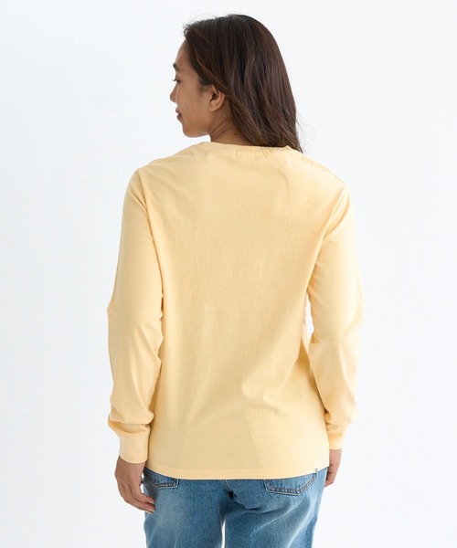 BILLABONG(ビラボン)の「BILLABONG レディース ONEPOINT EMB LS TEE ロンT【REGULAR FIT】【2025年秋冬モデル】/ビラボンワンポイントロゴ刺繍長袖ロンT(Tシャツ/カットソー・レディース・ラベンダー/イエロー系その他/オフホワイト・LARGE/MEDIUM)」の10枚目の写真