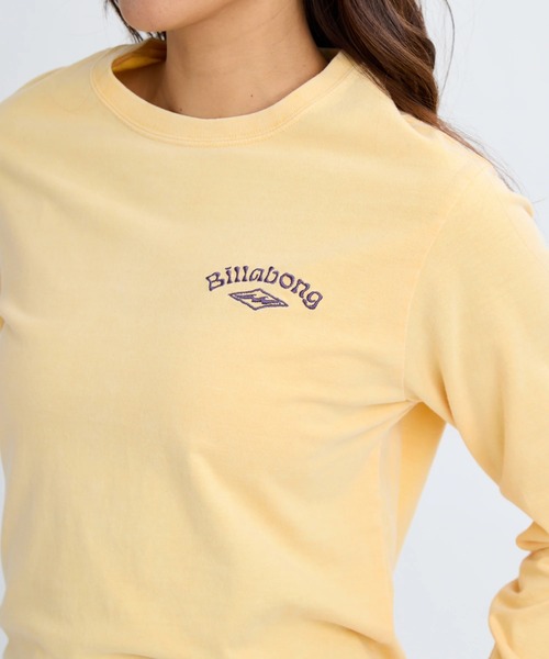 BILLABONG(ビラボン)の「BILLABONG レディース ONEPOINT EMB LS TEE ロンT【REGULAR FIT】【2025年秋冬モデル】/ビラボンワンポイントロゴ刺繍長袖ロンT(Tシャツ/カットソー・レディース・ラベンダー/イエロー系その他/オフホワイト・LARGE/MEDIUM)」の11枚目の写真
