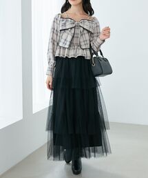 MAJESTIC LEGON | ティアードスカート(スカート)