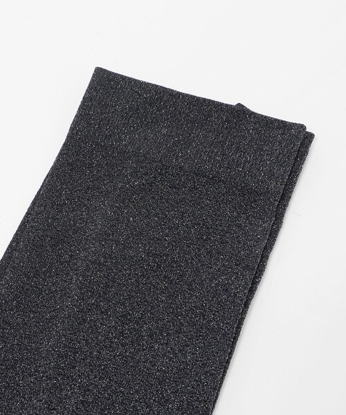 UNITED ARROWS（ユナイテッドアローズ）の「ラメ トレンカ タイツ（タイツ/ストッキング・レディース・ブラック・FREE）」の3枚目の写真