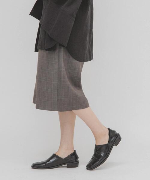 KBF(ケイビーエフ)の「チェックハーフパンツ(その他パンツ・レディース・グレー系その他/ブラウン系その他・ONE)」の9枚目の写真