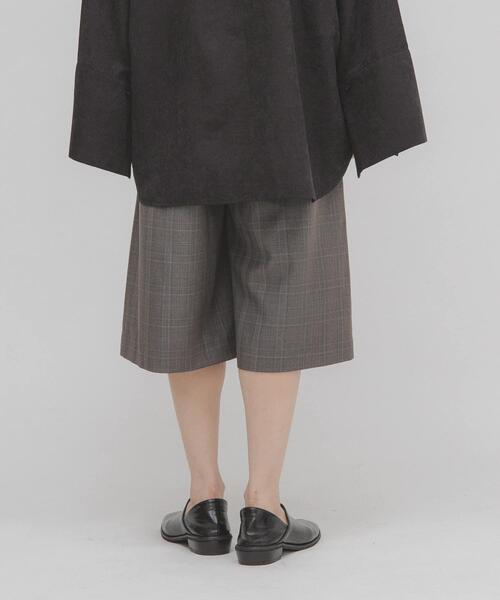 KBF(ケイビーエフ)の「チェックハーフパンツ(その他パンツ・レディース・グレー系その他/ブラウン系その他・ONE)」の10枚目の写真