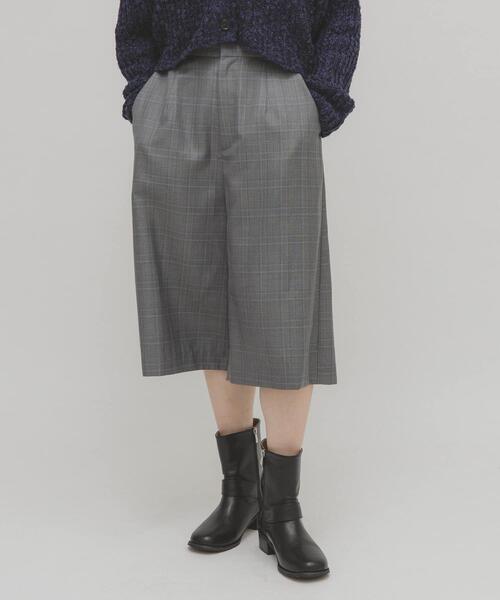 KBF(ケイビーエフ)の「チェックハーフパンツ(その他パンツ・レディース・グレー系その他/ブラウン系その他・ONE)」の16枚目の写真