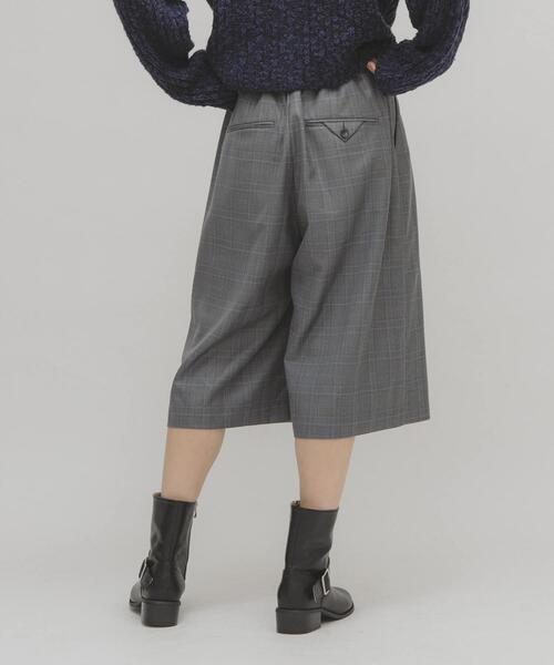KBF(ケイビーエフ)の「チェックハーフパンツ(その他パンツ・レディース・グレー系その他/ブラウン系その他・ONE)」の17枚目の写真