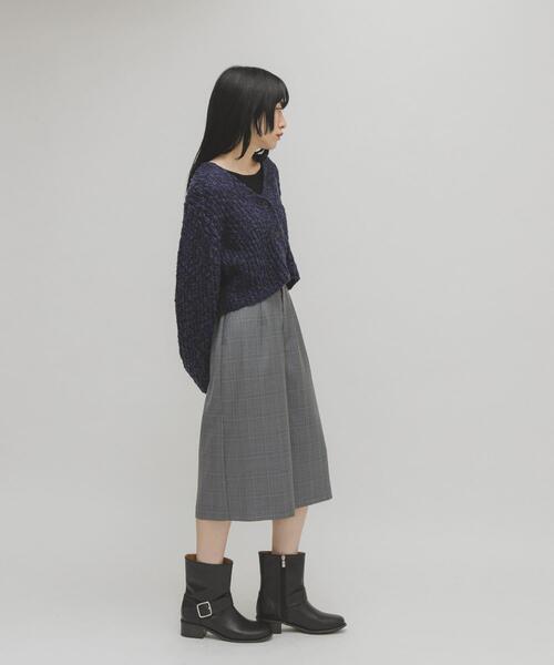 KBF(ケイビーエフ)の「チェックハーフパンツ(その他パンツ・レディース・グレー系その他/ブラウン系その他・ONE)」の19枚目の写真