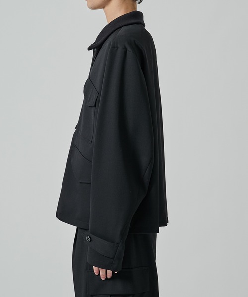 UJOH（ウジョー）の「【UJOH HOMME/ウジョー】Rib Collar 4 Pockets