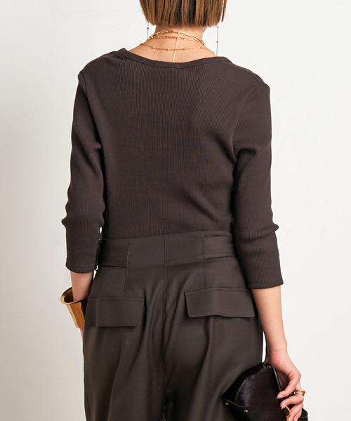 2色分★ AP STUDIO PRE/スウェットシャツ/美品★ セール】コットンショートスリーブTシャツ（Tシャツ/カットソー）｜AP