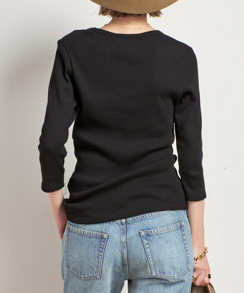 AP STUDIO リブUネックプルオーバー AP STUDIO｜リブUネックプルオーバー | Rakuten Fashion(楽天