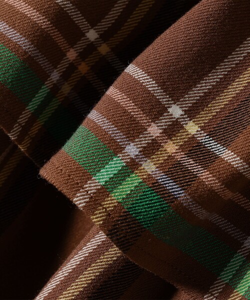 セール】SHIPS any:〈洗濯機可能〉チェック フリル ティアード