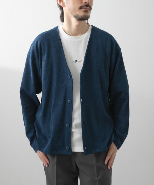 セール】ストレッチイージーカーディガン＋刺繍Tシャツセット（Tシャツ