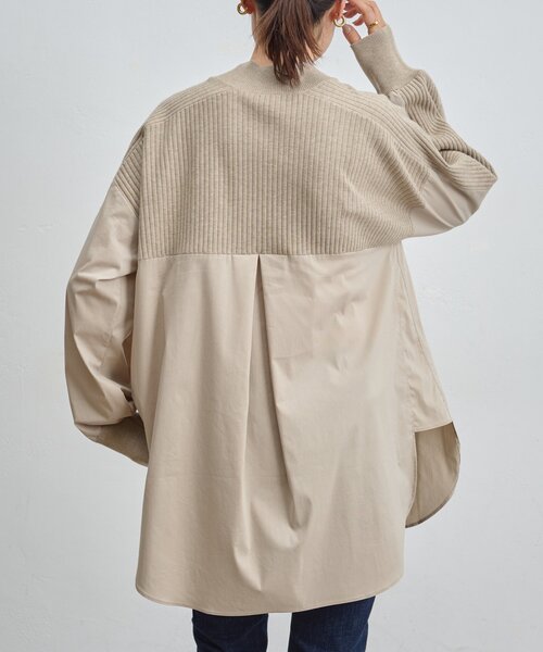 セール】ニットレイヤーシャツ（ニット/セーター）｜BEARDSLEY