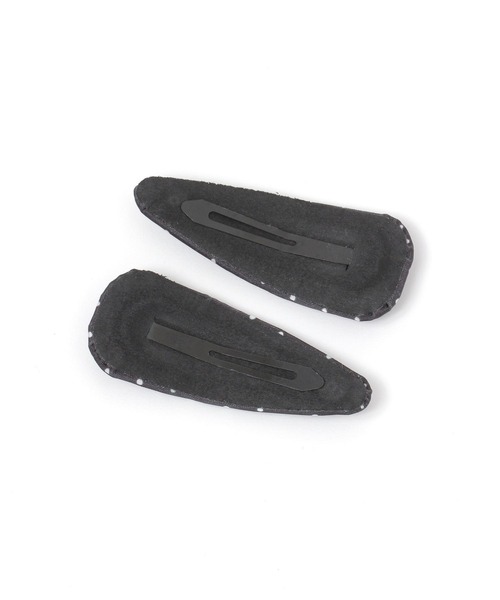 LOWRYS FARM（ローリーズファーム）の「ドットパッチンピン  599730（ヘアピン・レディース・ブラック/ホワイト・FREE）」の3枚目の写真