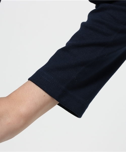 SENSE OF PLACE by URBAN RESEARCH（センスオブプレイスバイアーバンリサーチ）の「DB VネックTシャツ（Tシャツ/カットソー・レディース・ベージュ/ネイビー/ホワイト/グレー/ピンク・FREE）」の10枚目の写真