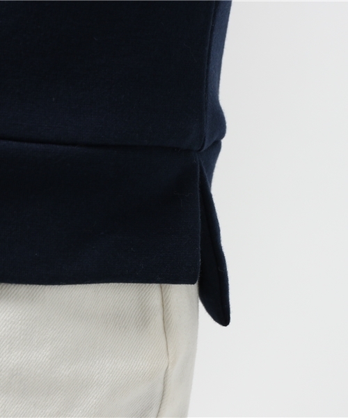 SENSE OF PLACE by URBAN RESEARCH（センスオブプレイスバイアーバンリサーチ）の「DB VネックTシャツ（Tシャツ/カットソー・レディース・ベージュ/ネイビー/ホワイト/グレー/ピンク・FREE）」の11枚目の写真