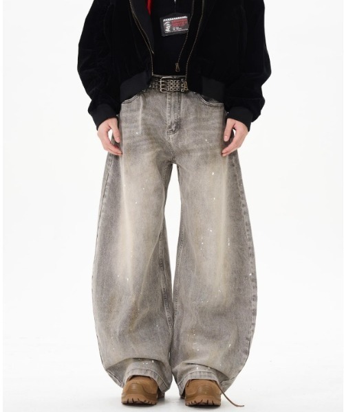 REBALANCE（リバランス）の「レトロウォッシュワイドデニム（デニムパンツ・レディース・A・MEDIUM/LARGE/X-LARGE）」の2枚目の写真