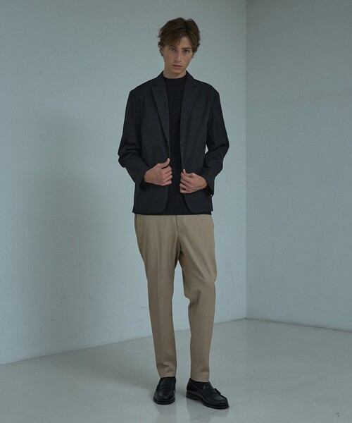 ABAHOUSE(アバハウス)の「Pure Merino ハイゲージモックネック ニット プルオーバー(ニット/セーター・メンズ・ブラック/インディゴブルー/オフホワイト/ボルドー・44/50/48/46)」の19枚目の写真