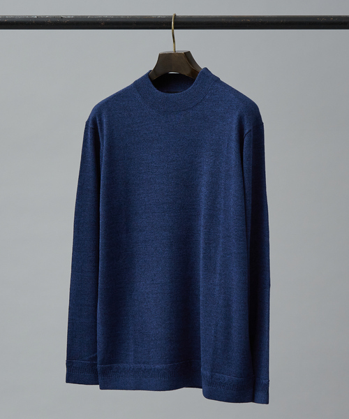 ABAHOUSE（アバハウス）の「Pure Merino ハイゲージモックネック