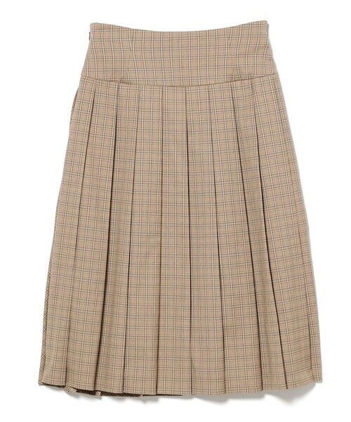 Ray BEAMS（レイビームス）の「チェック キルト ミディスカート（スカート・レディース・シルバー/ベージュ・1/0）」の10枚目の写真