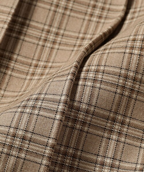 Ray BEAMS（レイビームス）の「チェック キルト ミディスカート（スカート・レディース・シルバー/ベージュ・1/0）」の11枚目の写真