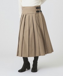 Ray BEAMS | チェック キルト ミディスカート(スカート)