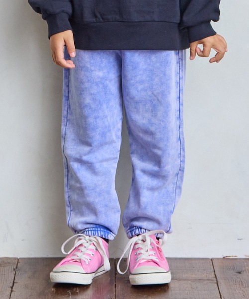 MARKEY'S(마키즈)의 「빈티지 가공 스웨트 팬츠(그 외 팬츠)」｜블루