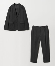 BEAUTY&YOUTH UNITED ARROWS(ビューティーアンドユースユナイテッドアローズ)の【WEB限定 WARDROBE SMART】ニットフランネル リラックス セットアップ/ジャケット&イージーパンツ(セットアップ)