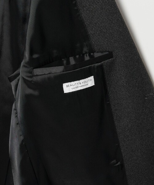 BEAUTY&YOUTH UNITED ARROWS（ビューティーアンドユースユナイテッドアローズ）の「【WEB限定 WARDROBE SMART】ニットフランネル リラックス セットアップ/ジャケット＆イージーパンツ（セットアップ・メンズ・ダークグレー/ネイビー・S/M/L/XL）」の16枚目の写真